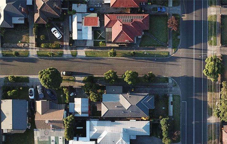 Ariel View of Neighborhood Ariel View of Neighborhood